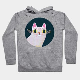 White Cat Hoodie